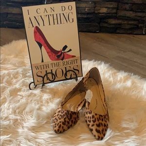 NWT new Leopard flats!